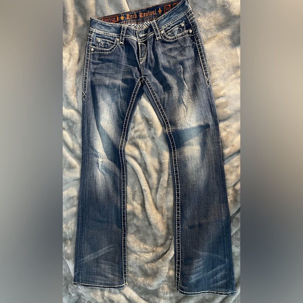 Rock Revival Jaime Easy Boot jeans size 28